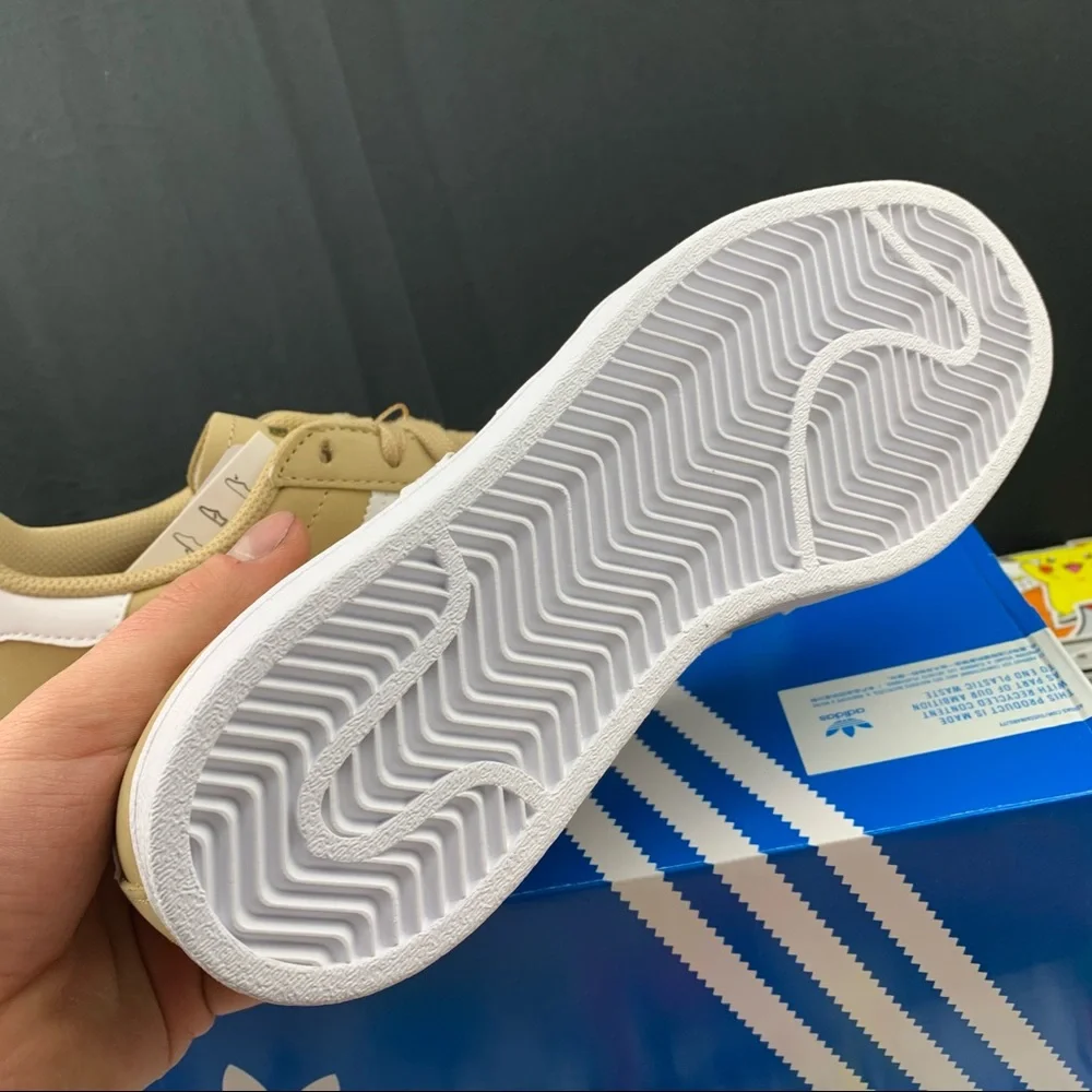 Adidas Superstar Desert Tan Sneakers Women’s Various Sizes - Picture 4 of 12